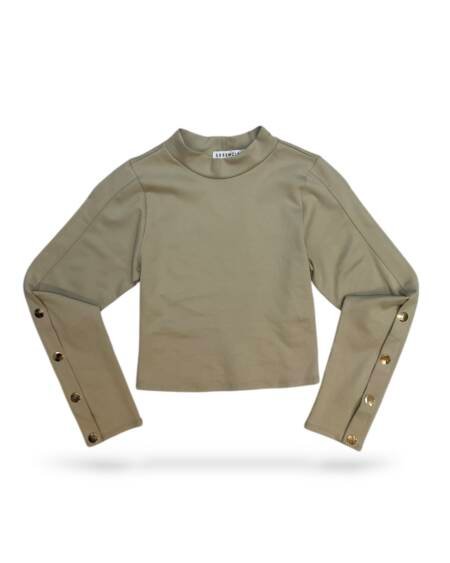 Blusa ME Algodón Manga Larga