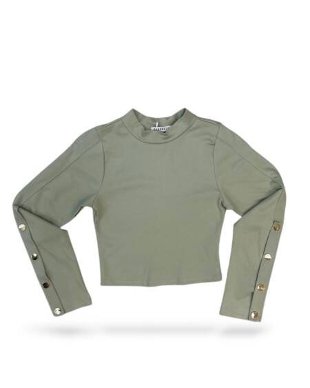 Blusa ME Algodón Manga Larga