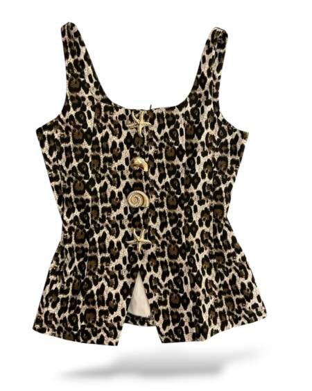 Chaleco Animal Print