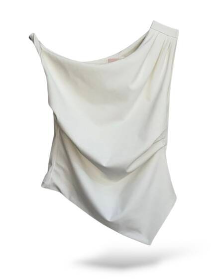 Blusa ME Asimétrica