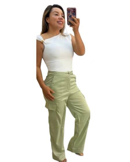 Pantalón ME tela satín