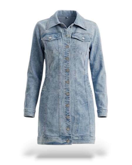 Vestido jean celeste Talla S