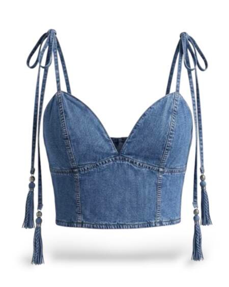 Top Jean Fluído Studio F
