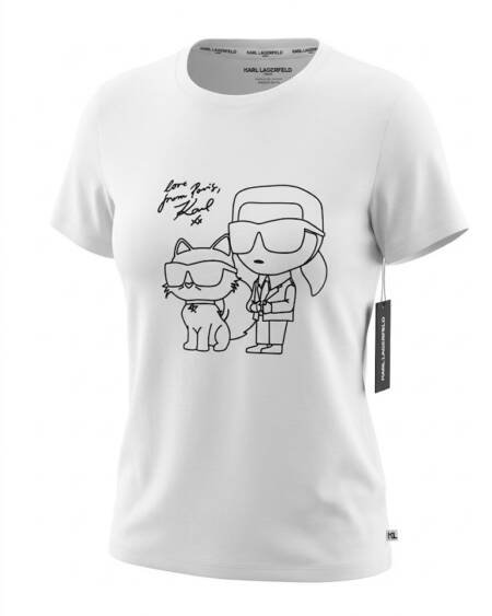 Camiseta Karl Lagerfeld Blanca