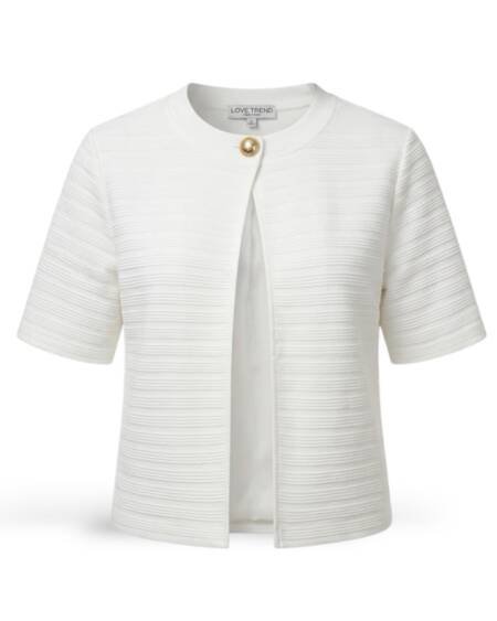 Saco Tejido en Hijo Blanco