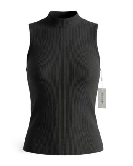 Tops Básicos Cuello Alto